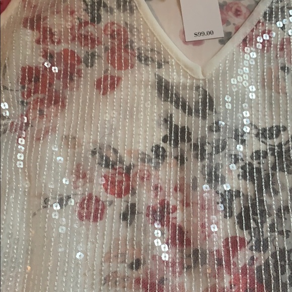 White House Black Market Sequin Tank - Picture 3 of 4